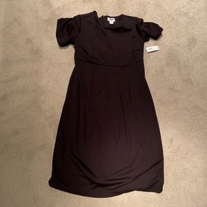 NWT Old Navy Maternity Black Dress